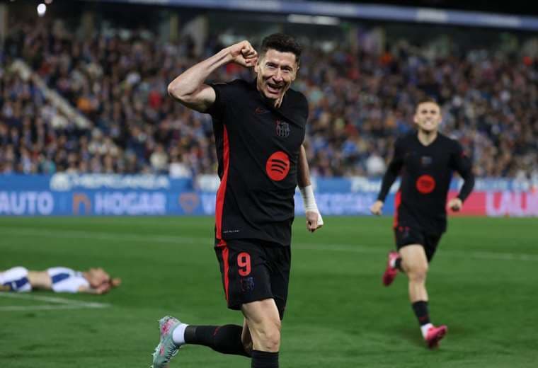 Robert Lewandowski. AFP