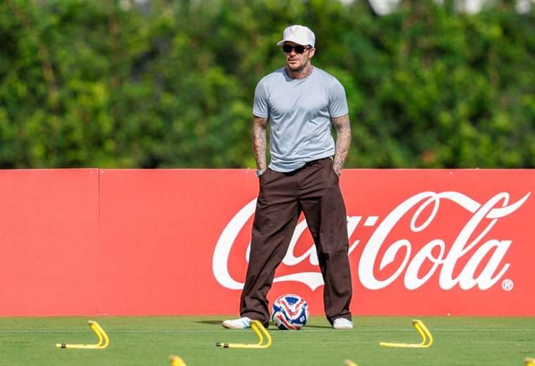 David Beckham. AFP