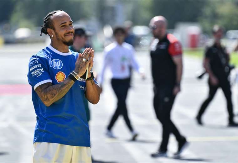 Lewis Hamilton. AFP