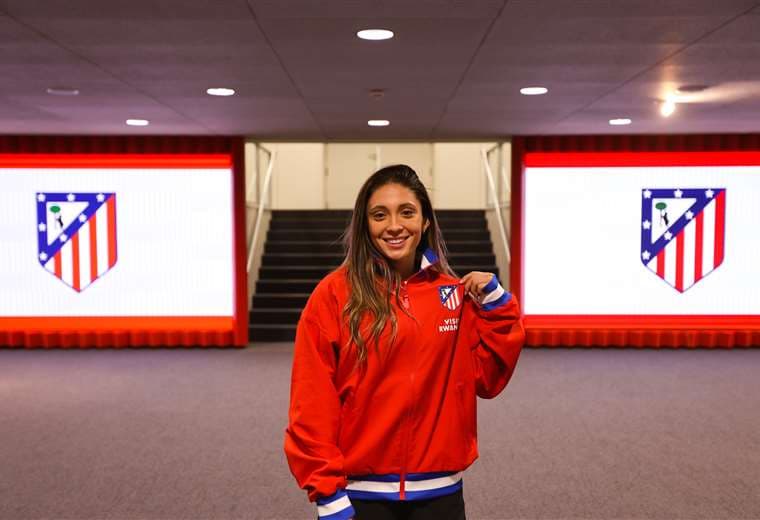 Priscila Chinchilla, Atlético de Madrid/@AtletiFemenino