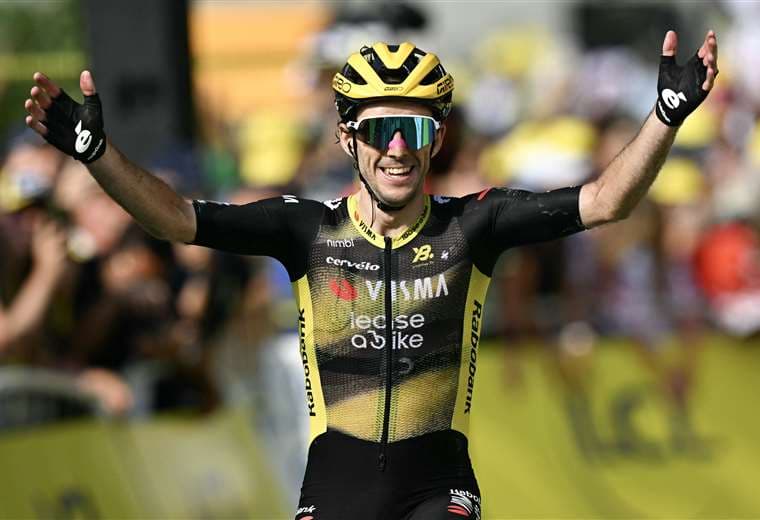 Simon Yates. AFP