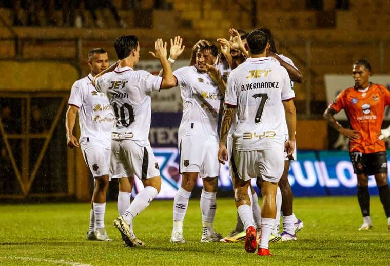 Puntarenas vs. Alajuelense. Foto: Prensa Alajuelense
