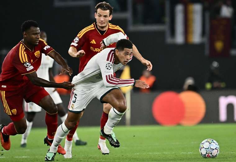 Roma vs. Real Madrid. AFP