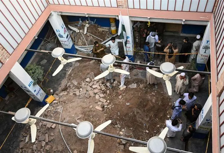 Accidente escuela Pakistán