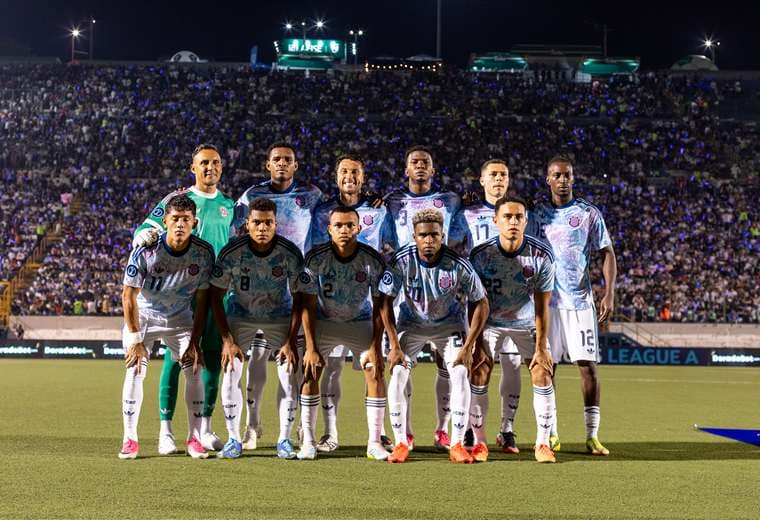 Nicaragua vs. Costa Rica. Foto: Prensa FCRF