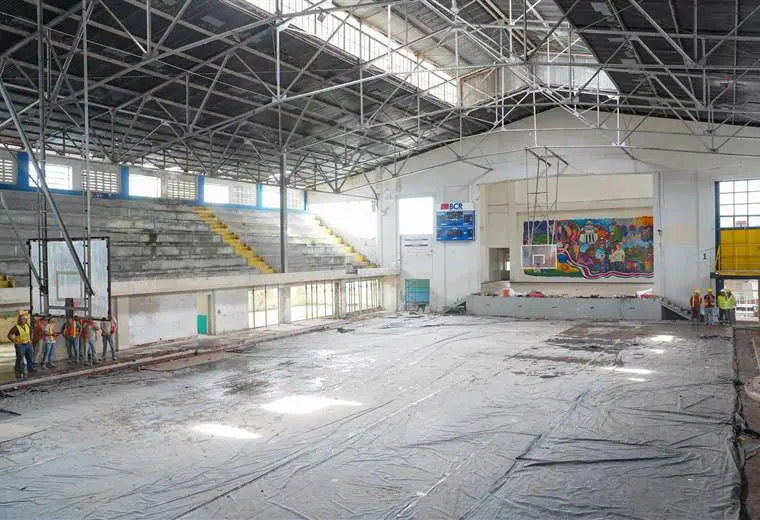 Nuevo diseño del Gimnasio del San Luis Gonzaga/MEP