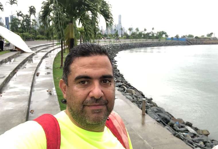 José Ángel Vargas, tico internado en Chile/Cortesía