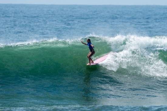 Lía Díaz. Fedesurf/Pablo Jiménez