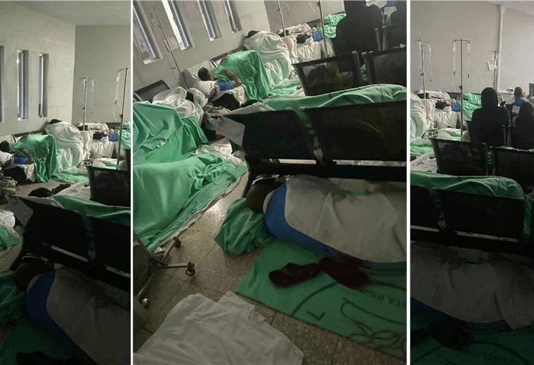 Pacientes del hospital de Liberia deben dormir en el suelo por la saturación (Octubre 2026