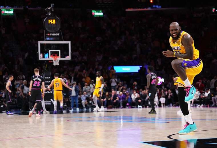 LeBron James. AFP