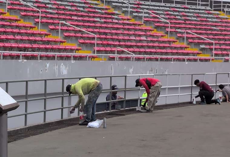 Mejoras Estadio Nacional. Foto: Icoder