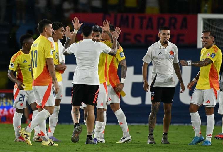 Selección de Colombia. AFP