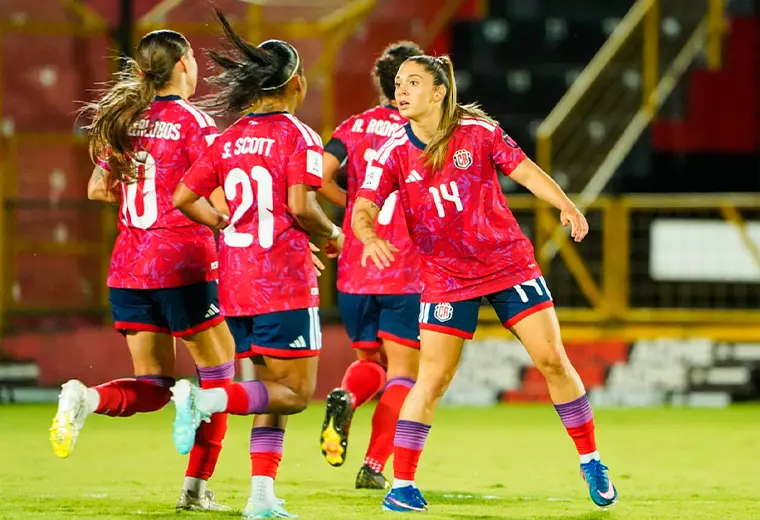 Sele Femenina ante Islas Caimán/Crédito: Juan Manuel Quirós