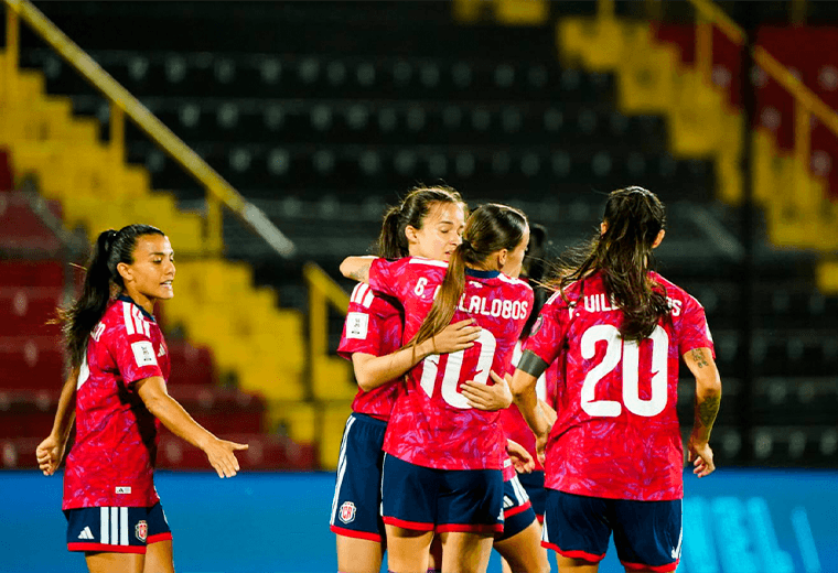 Sele Femenina ante Islas Caimán/Crédito: Juan Manuel Quirós