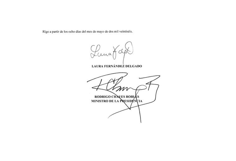 Decreto MP-DMP-OF-0281-2026