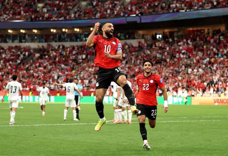 Egipto vs. Australia. AFP