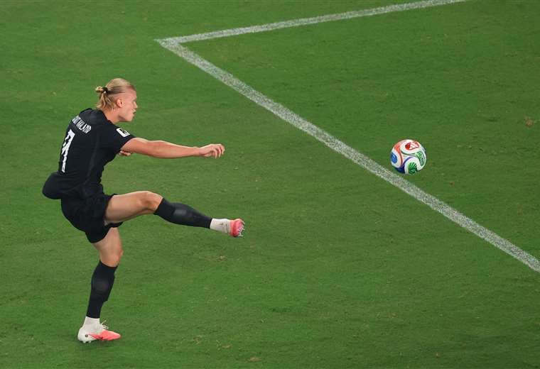 Erling Haaland. AFP