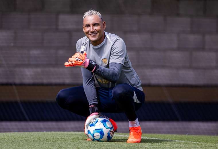 Keylor Navas. Foto: Prensa Pumas