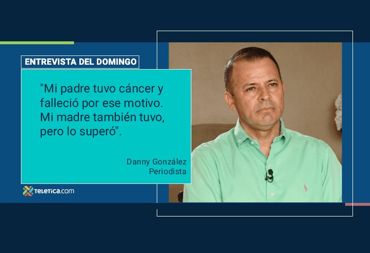Experiodista de Teletica: "Con solo escuchar la palabra cáncer, uno está preocupado"