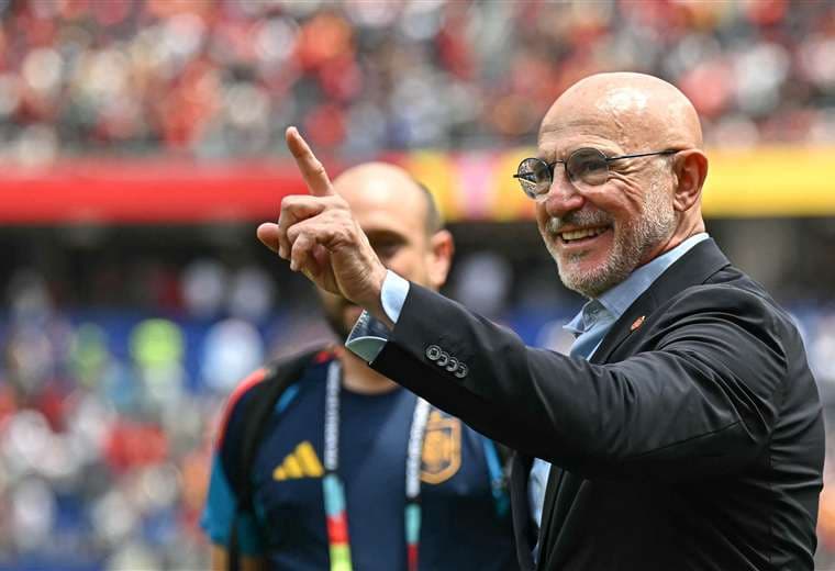 Luis de la Fuente. AFP