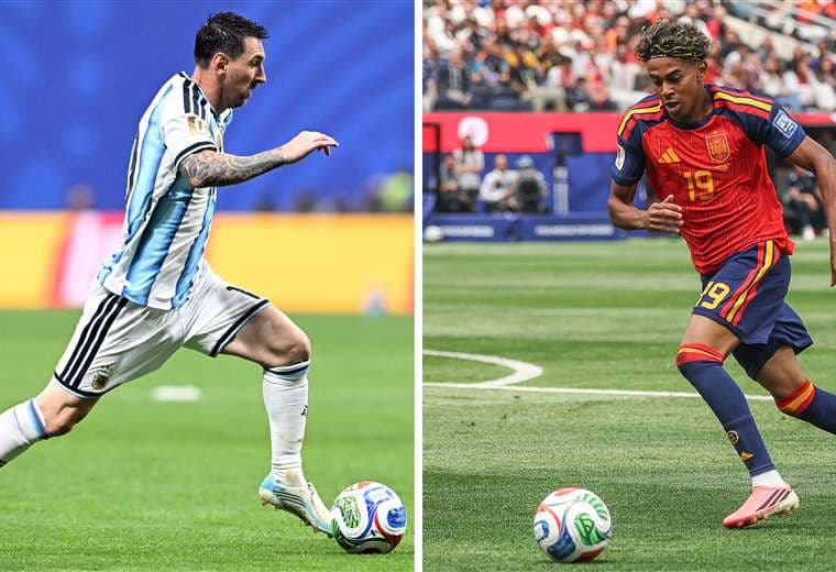Messi y Yamal acaparan la atención en la previa de la final entre Argentina y España