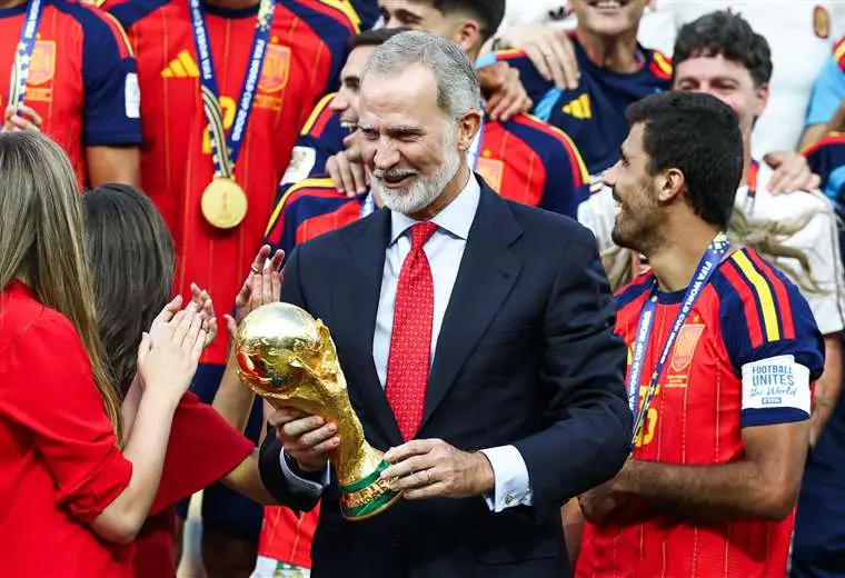 El rey de España, Felipe VI. AFP