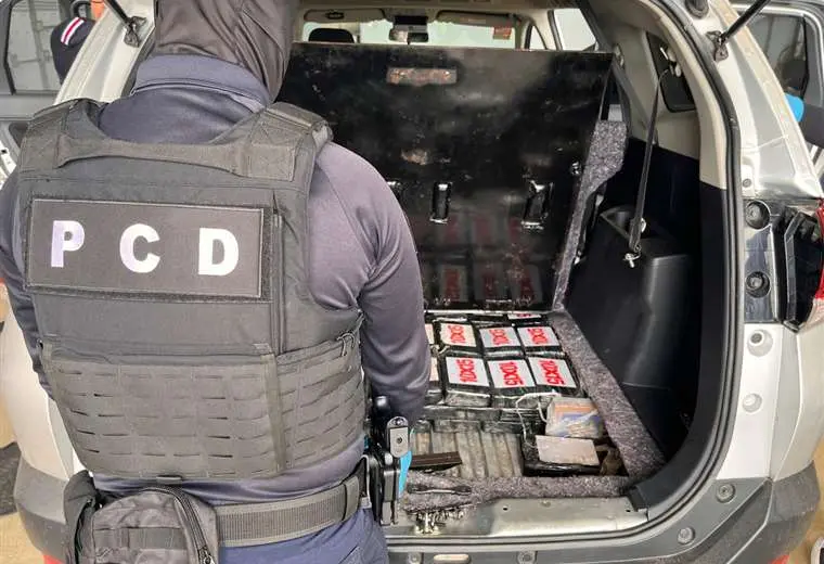 Guatemalteco con más de 200 kilos de cocaína/MSP