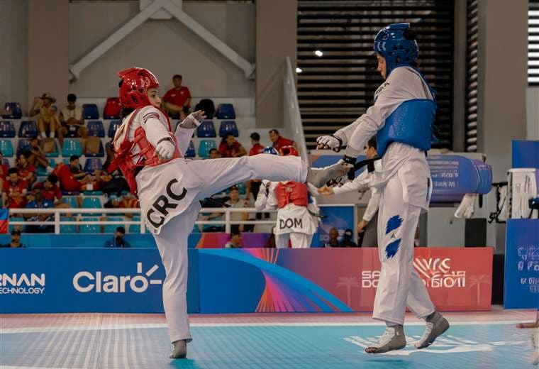 Laura Sancho, taekwondo/Prensa CON