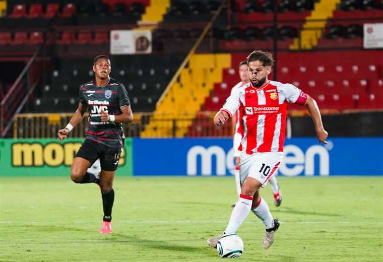 Herediano vs. Marathon. Foto: Juan Manuel Quirós