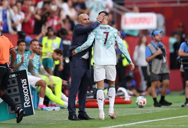 Roberto Martínez. AFP