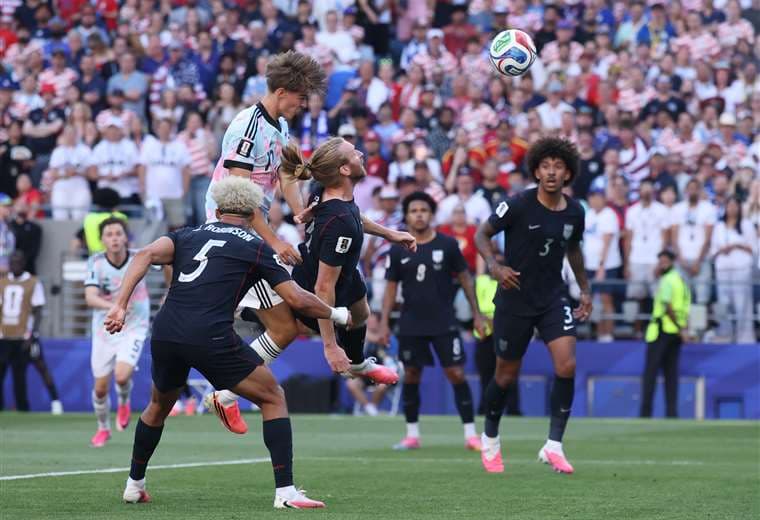 Estados Unidos vs. Bélgica. AFP