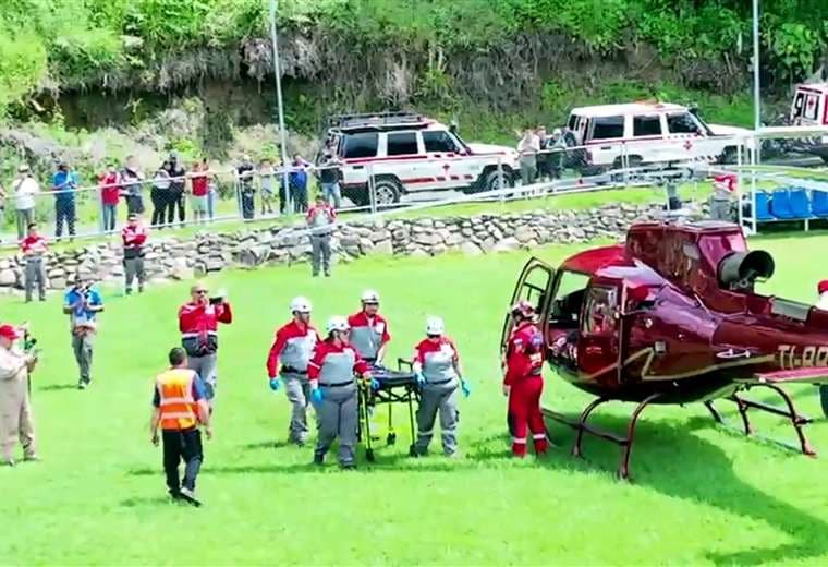 Rescatan en helicóptero a montañista extraviado en Chirripó/Cruz Roja