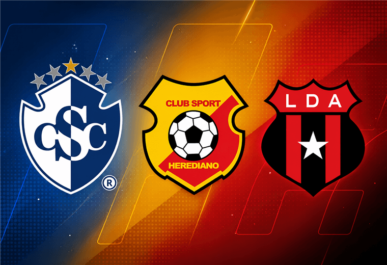 Cartaginés. Herediano y Alajuelense