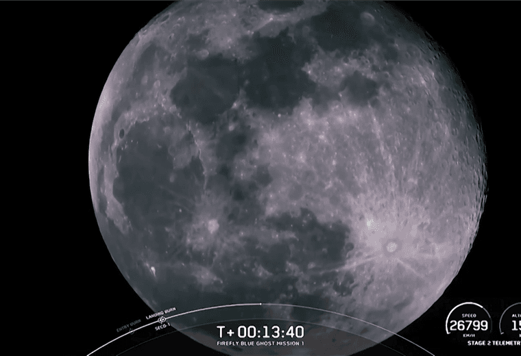 Cohete de SpaceX impacta la Luna y deja un nuevo cráter de 20 metros