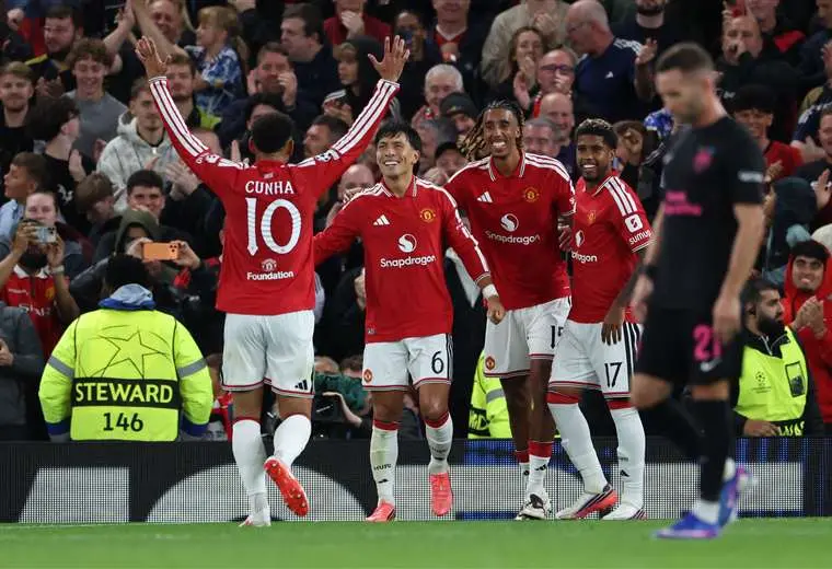 Manchester United. AFP
