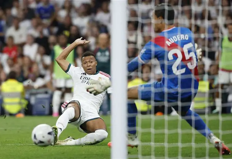 Real Madrid vs. Rayo. AFP