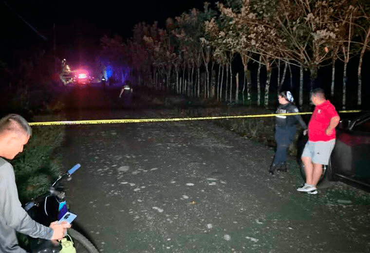 Tiroteo deja dos muertos este martes por la noche
