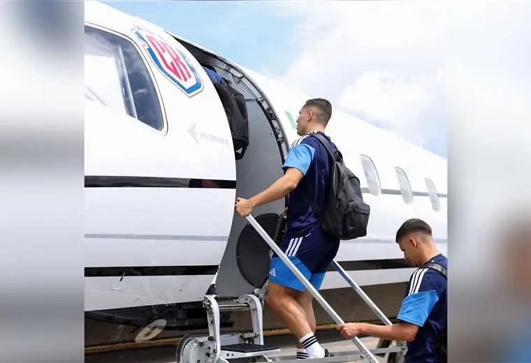 La Sele viaja rumbo a Jamaica/Instagram Fedefútbol