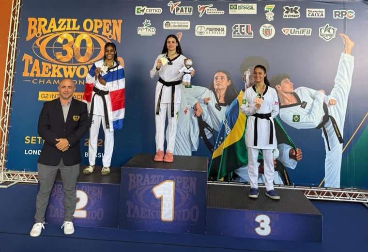 Neshy Lee Lindo conquista la plata en el Brazil Open/Prensa CON
