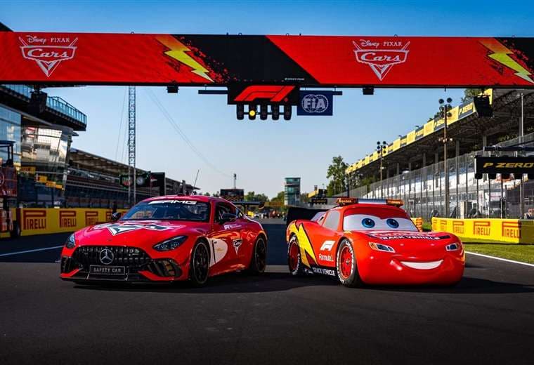 Rayo McQueen estará en el Gran Premio de Italia de la Fórmula 1