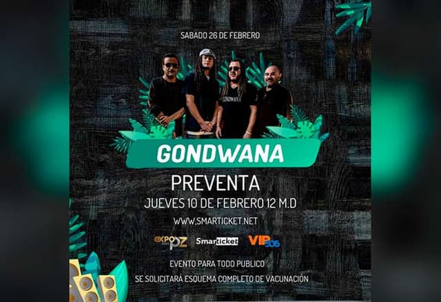 Febrerp Gondwana se presentará el 26 de febrero en la Expo PZ | Teletica